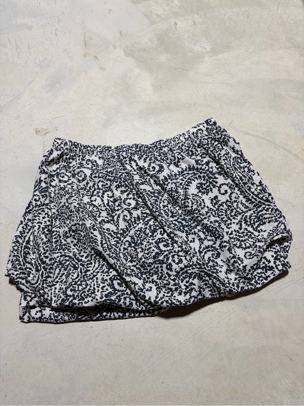 J. Crew Women's Printed Bubble Hem skirt large